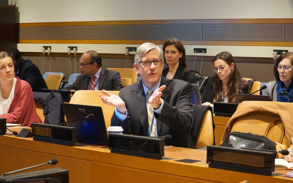 Delegates participating in the Q&A portions of the sessions