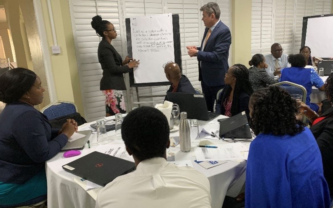 Grenada testing a newly developed web-version of StaTact