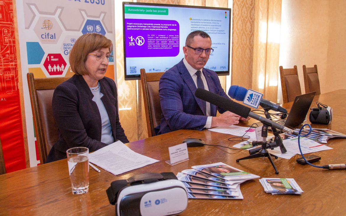 Cifal Plock In Poland Kıcks-Off The Autosobrıety Training Programme To Prevent Drink Drivıng For The First Time In Europe