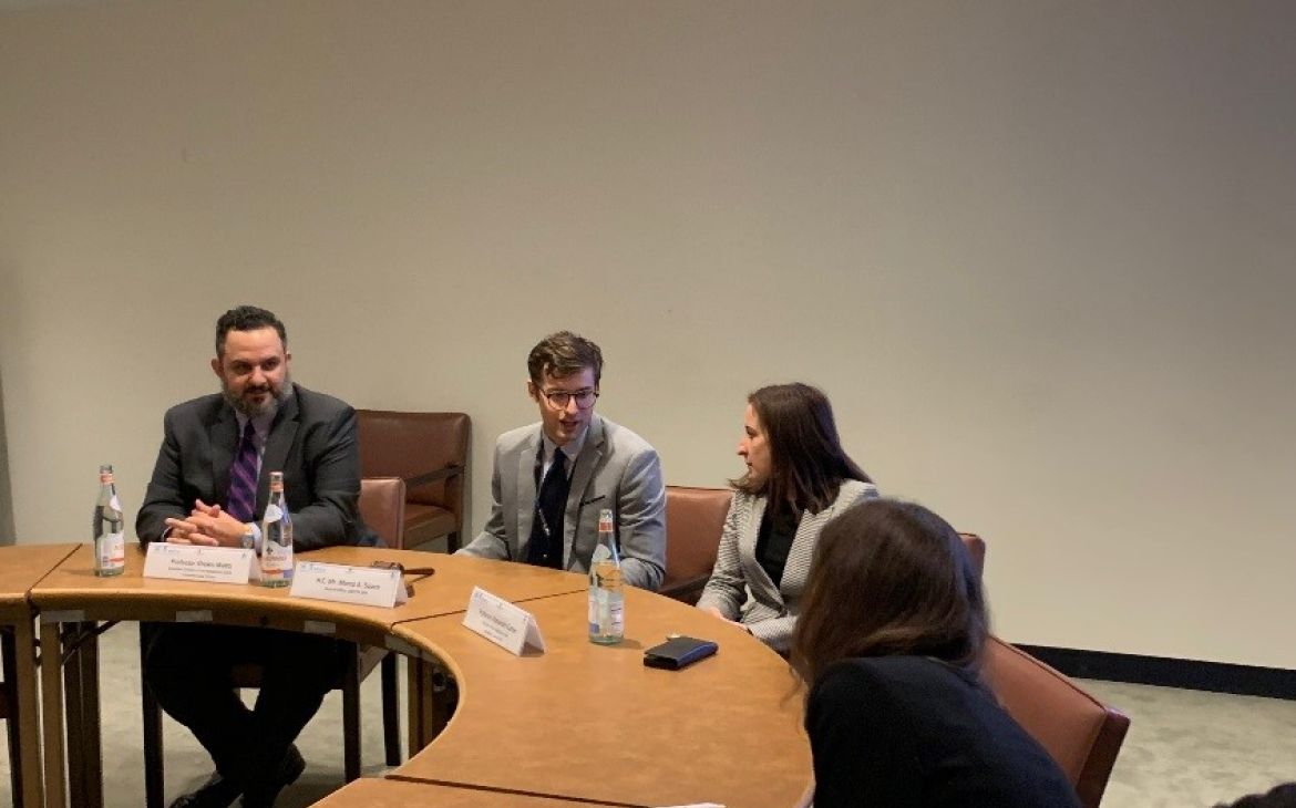 Remarks by UNITAR and Facilitators from Columbia Law School 