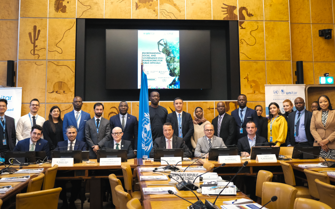 UNITAR Trains 23 Diplomats from G77 + China on Environmental, Social, and Governance Frameworks