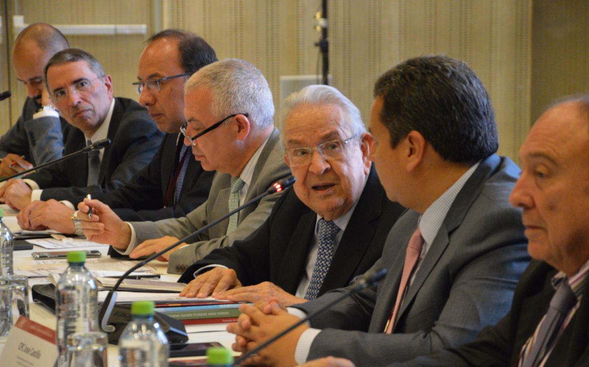 Panelists at the X Virtual Educa Multilateral Forum