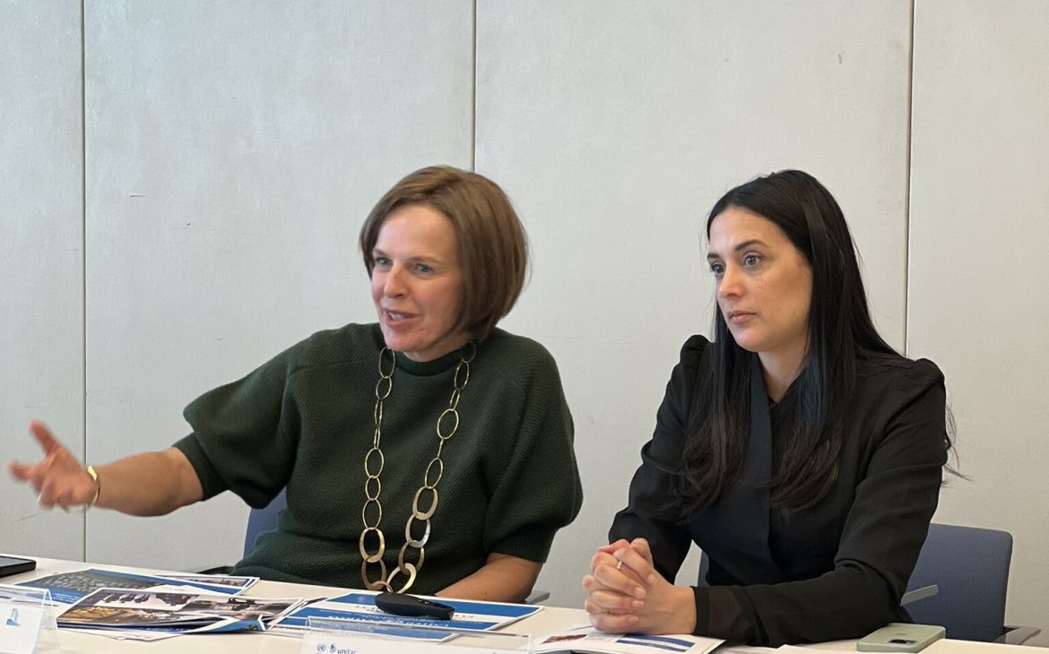 Ms. Beatrix Kania, Director, Chief of Protocol of the Protocol and Liaison Service, Ms. Aicha Benmansour, Protocol Officer	