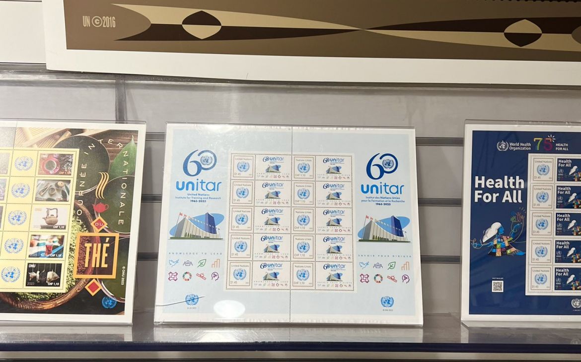 UNITAR 60th Anniversary Stamps
