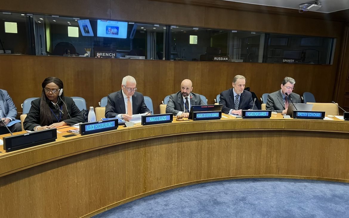 Speakers at the Briefing for Delegates on Oceans and the Law of the Sea 