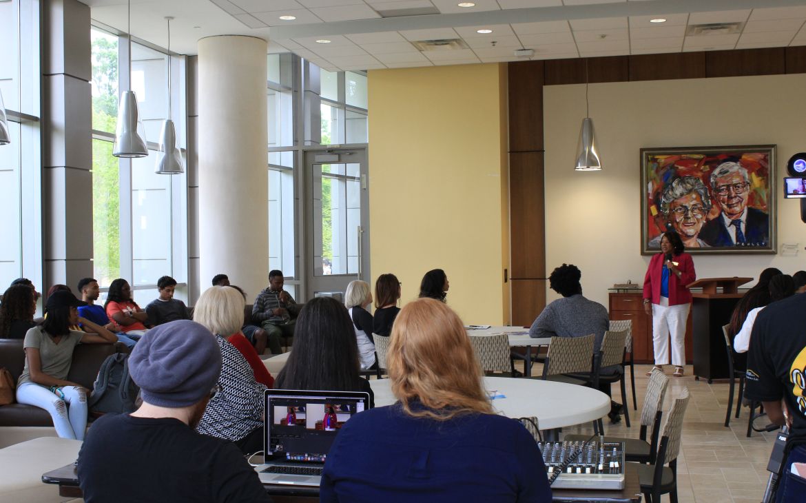 KSU, CIFAL Atlanta and the International Human Trafficking Institute representatives at the Human Trafficking Awareness seminar