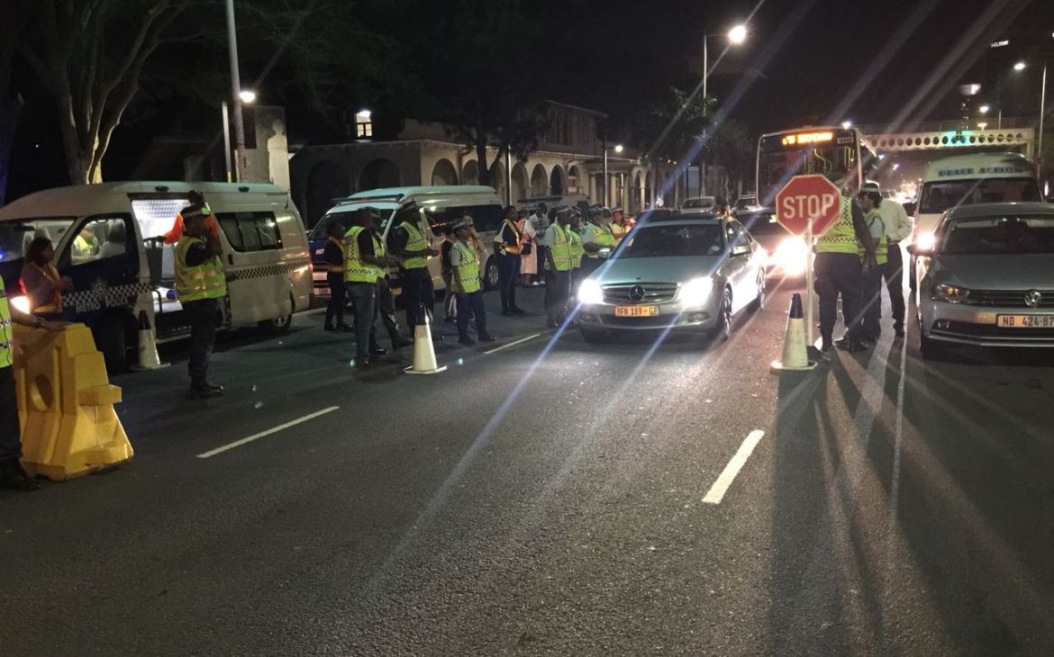 High Visibility Enforcement (HVE) training programme in Durban, South Africa