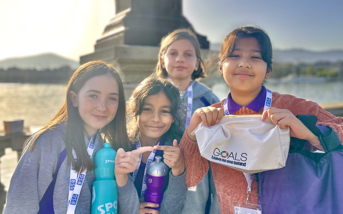 Connecting local children with the global agenda