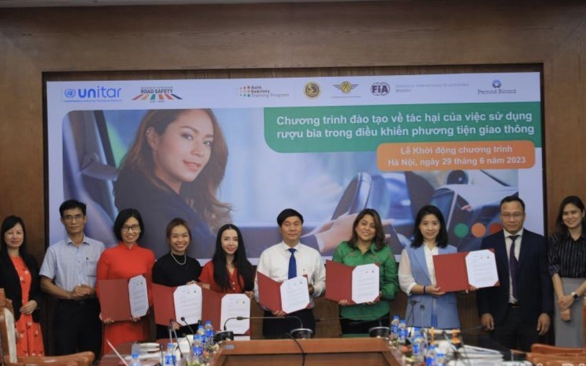 Autosobriety Training Programme to Prevent Drink-Driving Kicks off in Vietnam