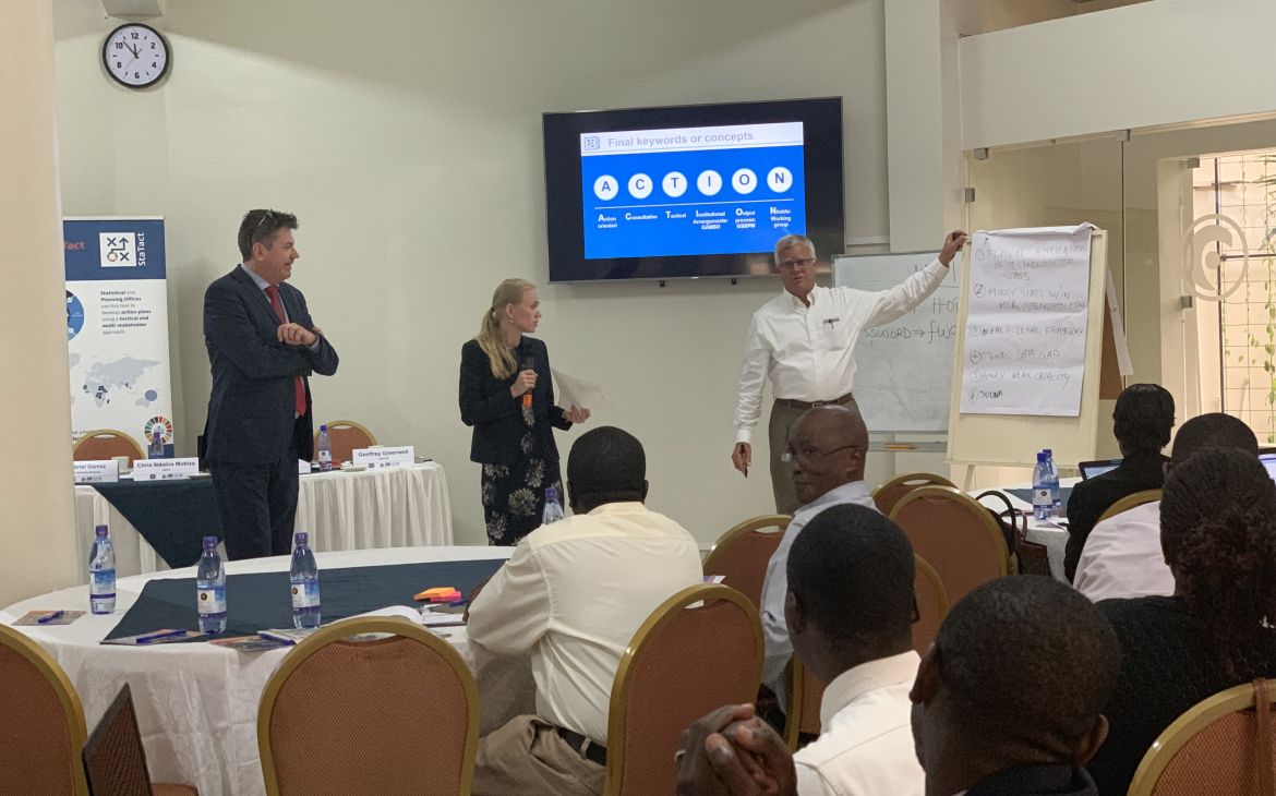 National StaTact workshop in Uganda