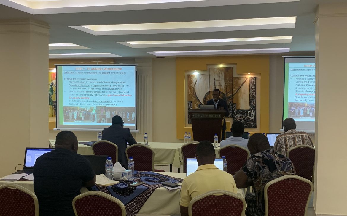 Presentation during the workshop.