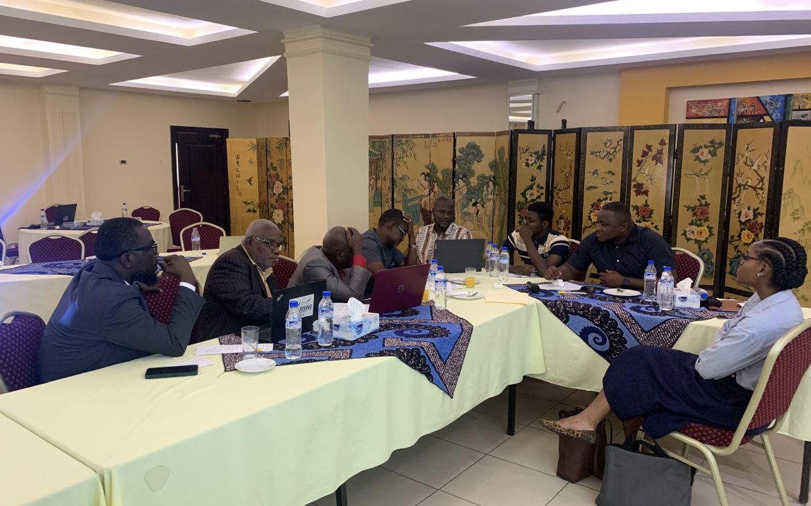 Participants during the workshop