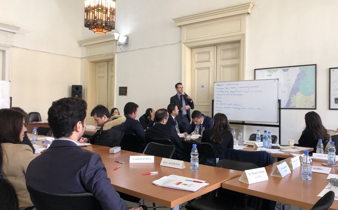 UNITAR Holds Third Workshop on Negotiation Strategies and Techniques for the Ministry of Foreign Affairs and Emigrants of the Lebanese Republic