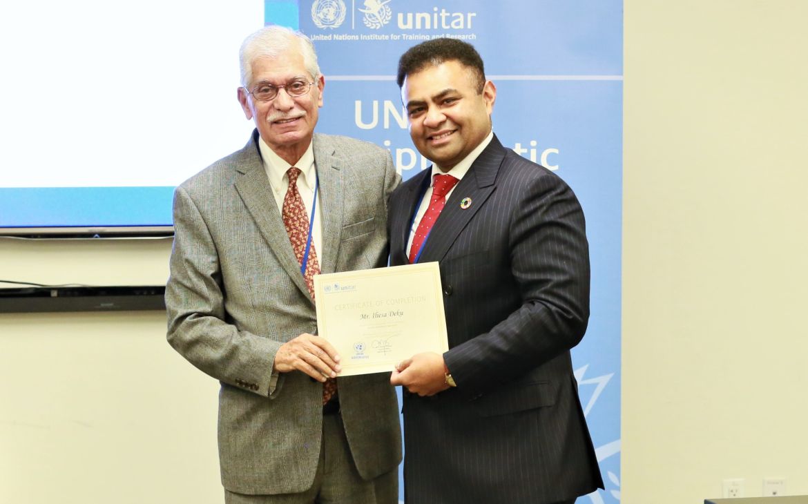 UNITAR GDI Fall 2019 Graduation Ceremony