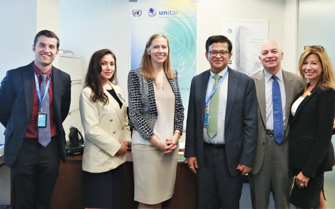 Mr. Pelayo Alvarez, Sarah Odeh,  Dr. Kent Davis-Packard, Mr. Nikhil Seth, Mr. Marco Suazo and Mona Oswald