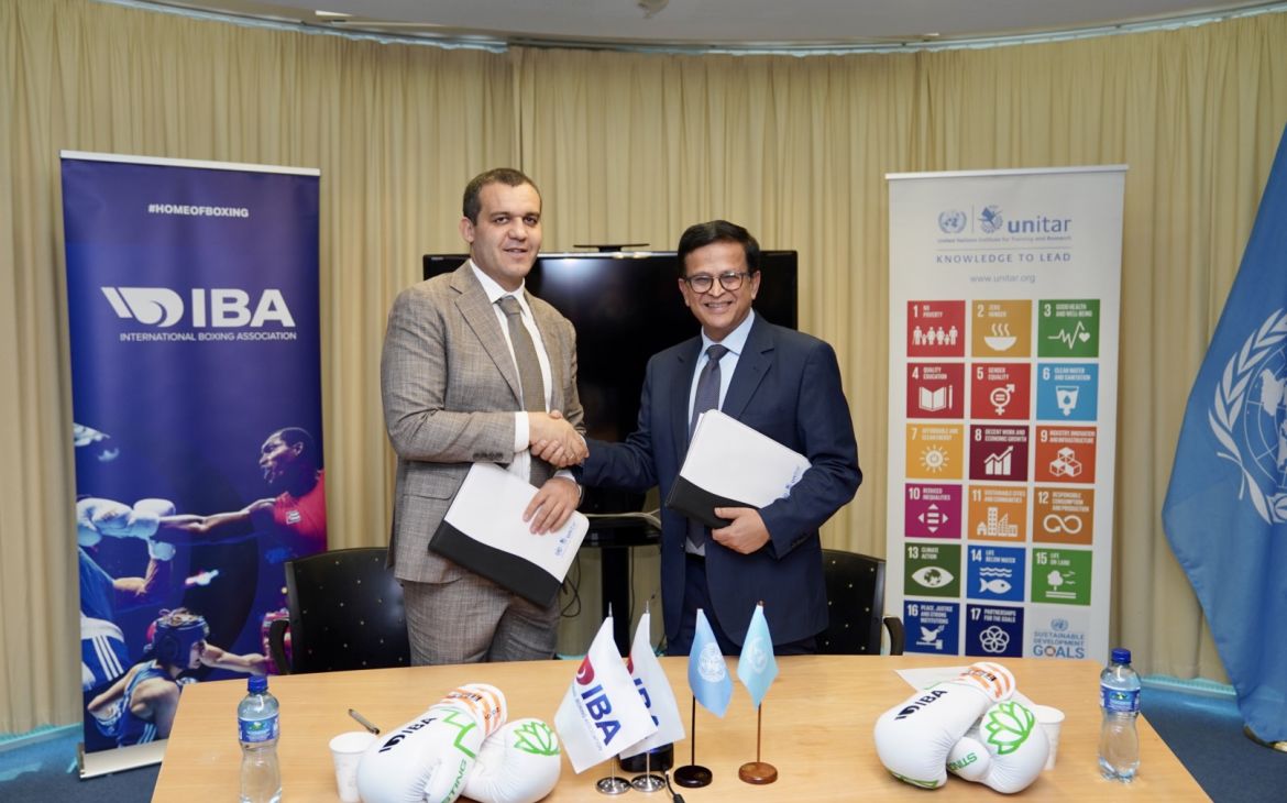 UNITAR and IBA sign Memorandum of  Understanding