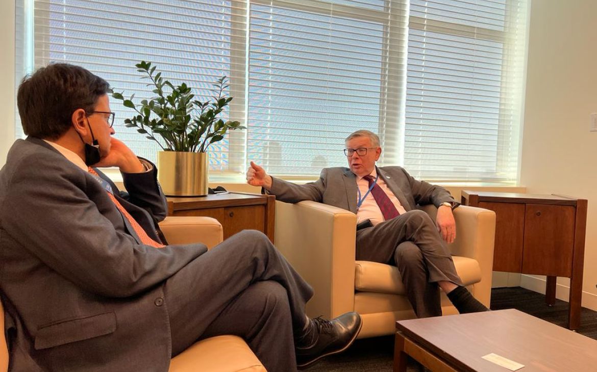 Mr. Nikhil Seth and Mr. Alexandre Zouev 