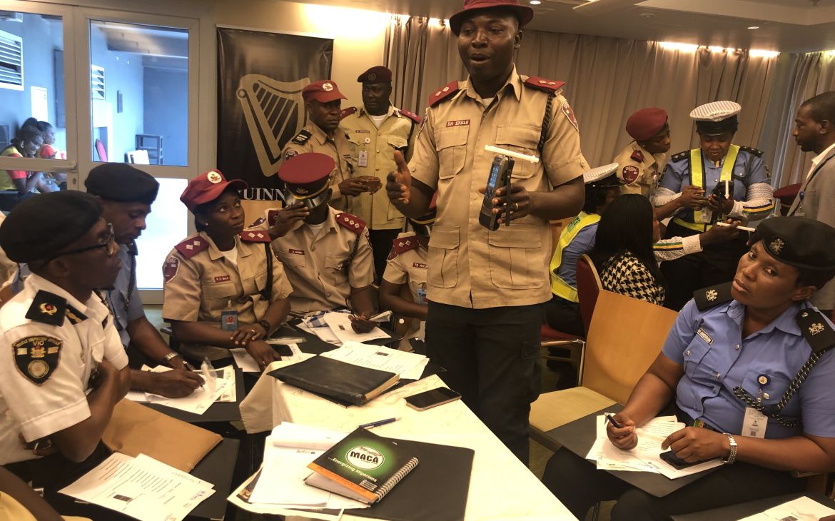 Discussion session during the workshop