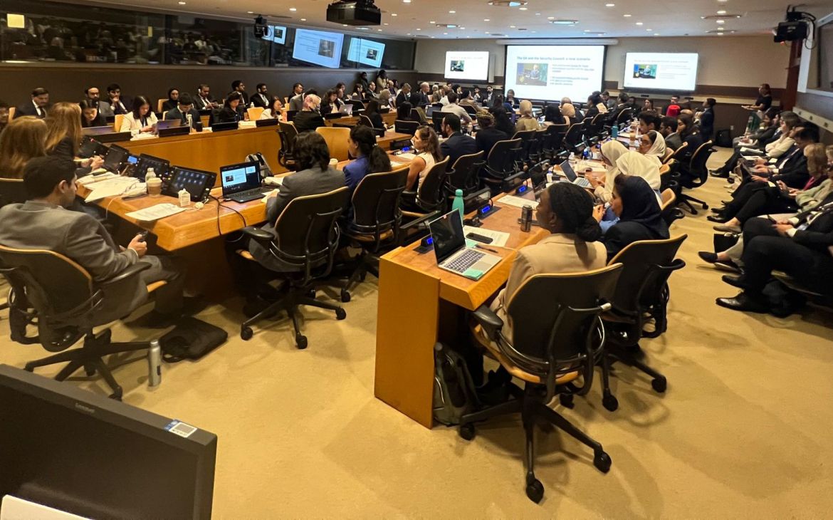 The second day of the briefing had more delegates joining in to learn about the committees