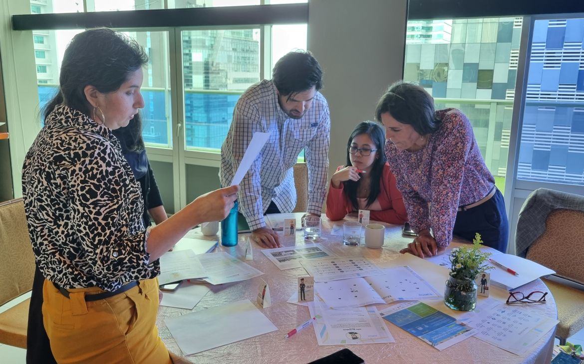 Participants in the workshop: Management Practices for Safer Roads in Panama