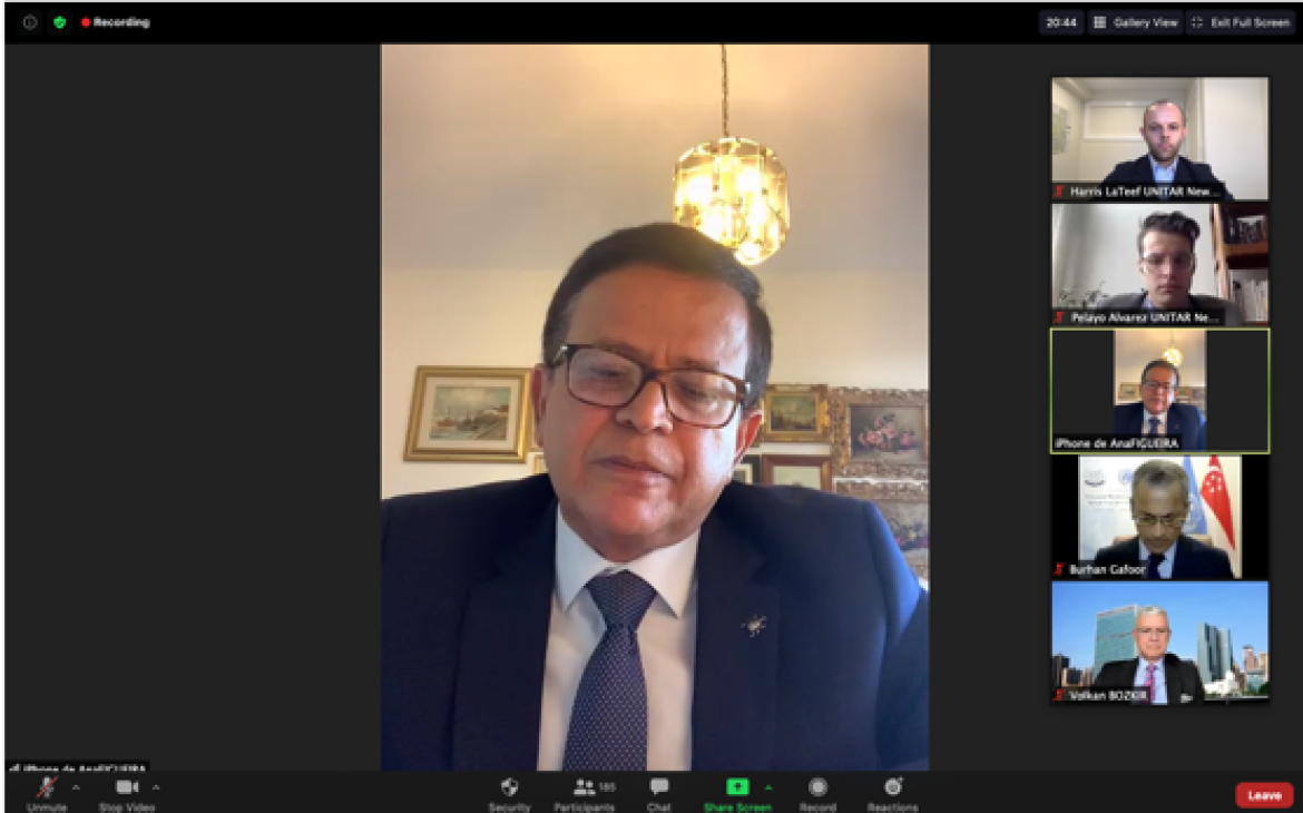 UNITAR Executive Director, Mr. Nikhil Seth