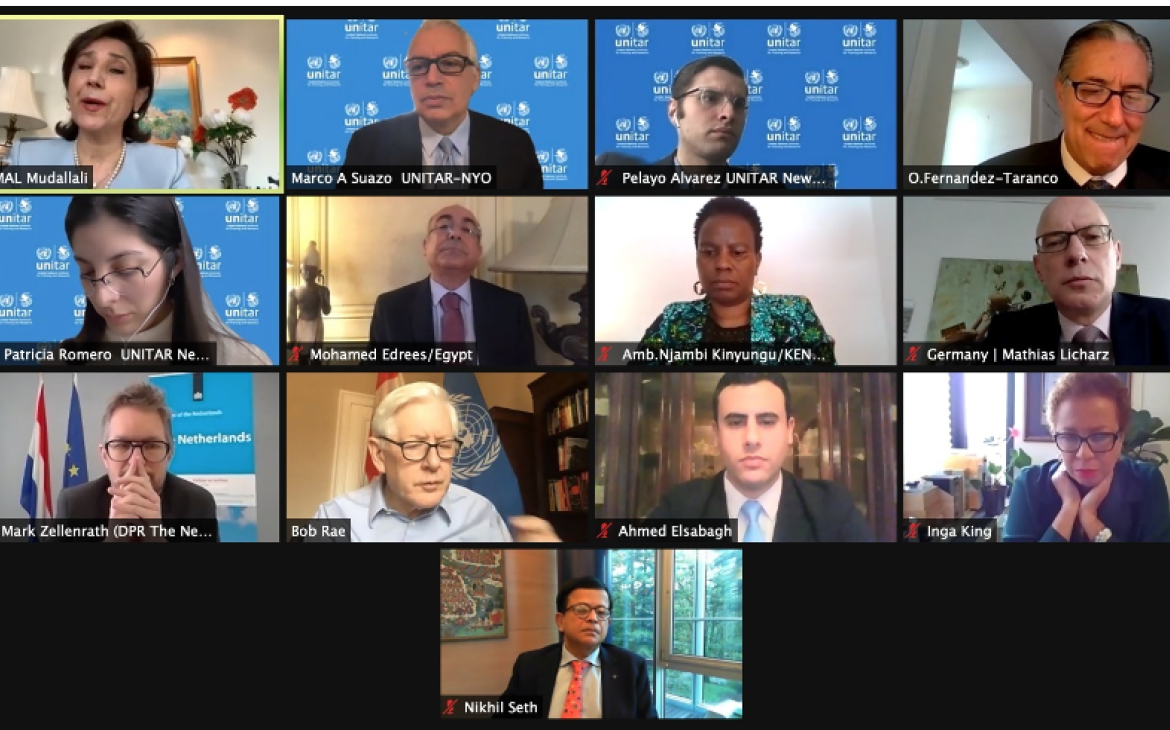 Group picture of the participants in the training