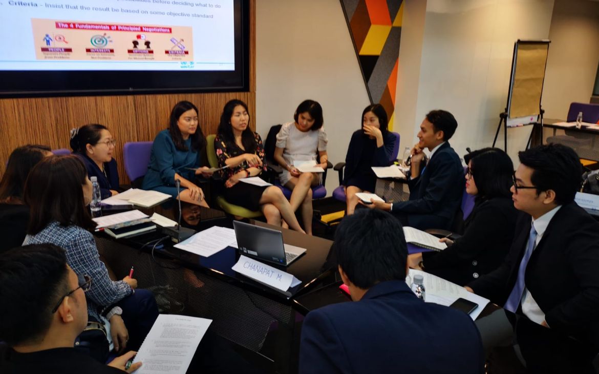 UNITAR prepares the Thai delegation to the 74th United Nations General Assembly 