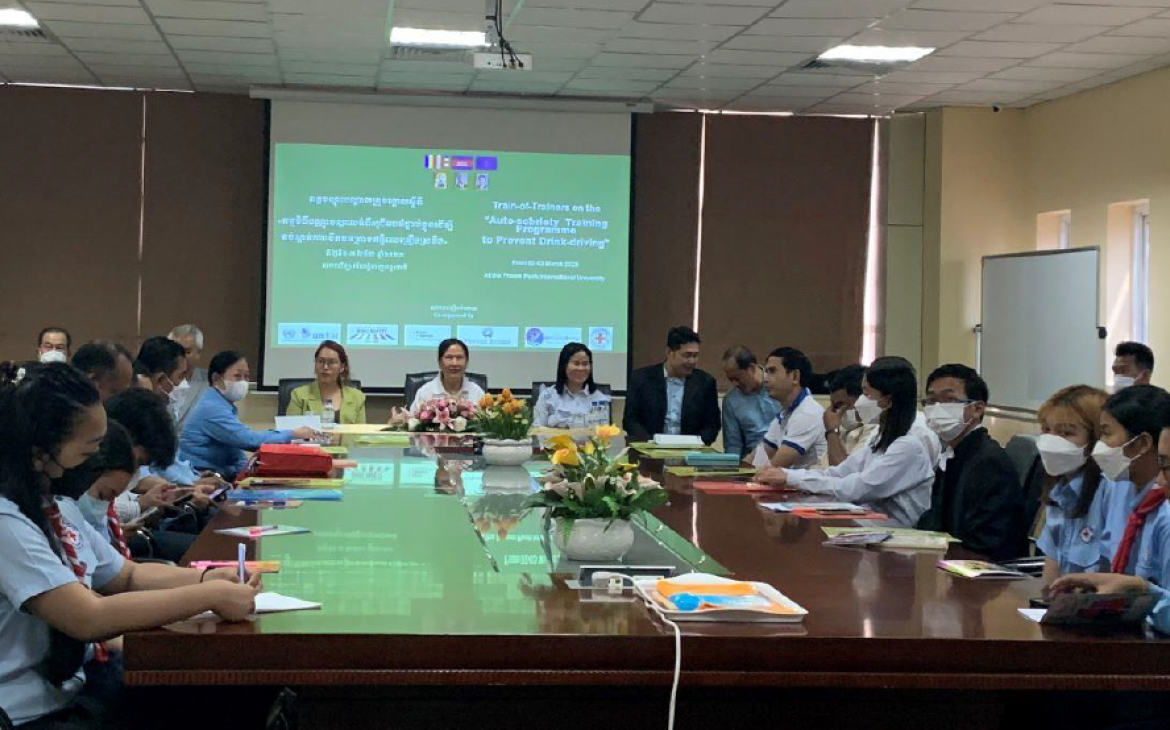 Autosobriety Training Programme to Prevent Drink-Driving Concludes its First Year of Implementation in Cambodia