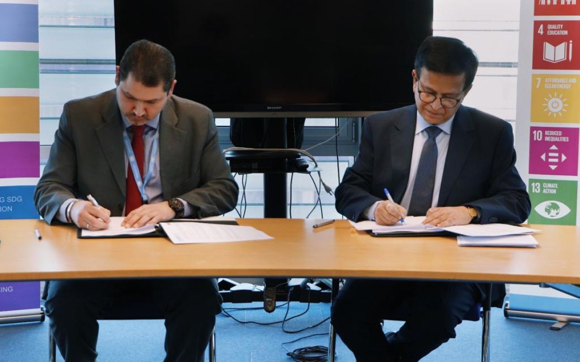 UNITAR and ISRI Sign Memorandum of Understanding