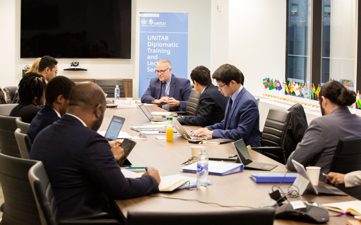 Mr Davey McNab with Delegates of St. Vincent and the Grenadines & Vietnam