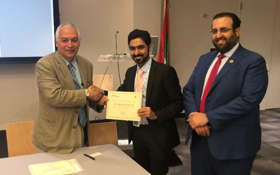 The training series ended with closing remarks delivered by UNITAR New York’s head of office, H.E. Ambassador Mr. Marco Suazo.