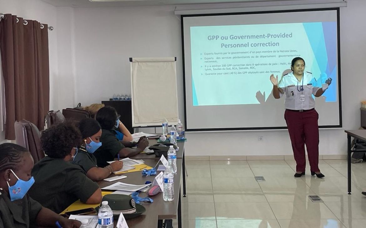 Gender Parity for Justice and Corrections Government-Provided Personnel