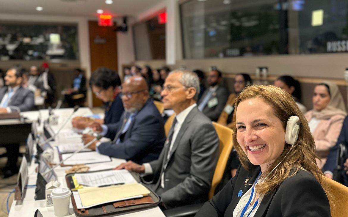  Dr. Colleen Thouez serves as moderator