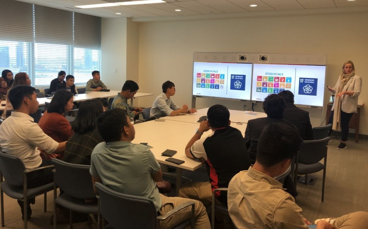 Ms. Pamela Cornes from AB InBev