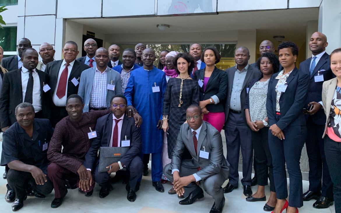 Addis French workshop group picture