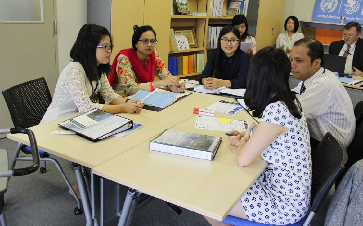 Participants at the UNITAR Hiroshima Nuclear Disarmament and Non-Proliferation 2016 Workshop