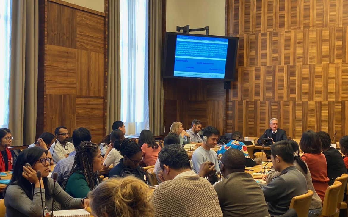 Students from the Executive Master of Development Policies and Practices (DPP) 