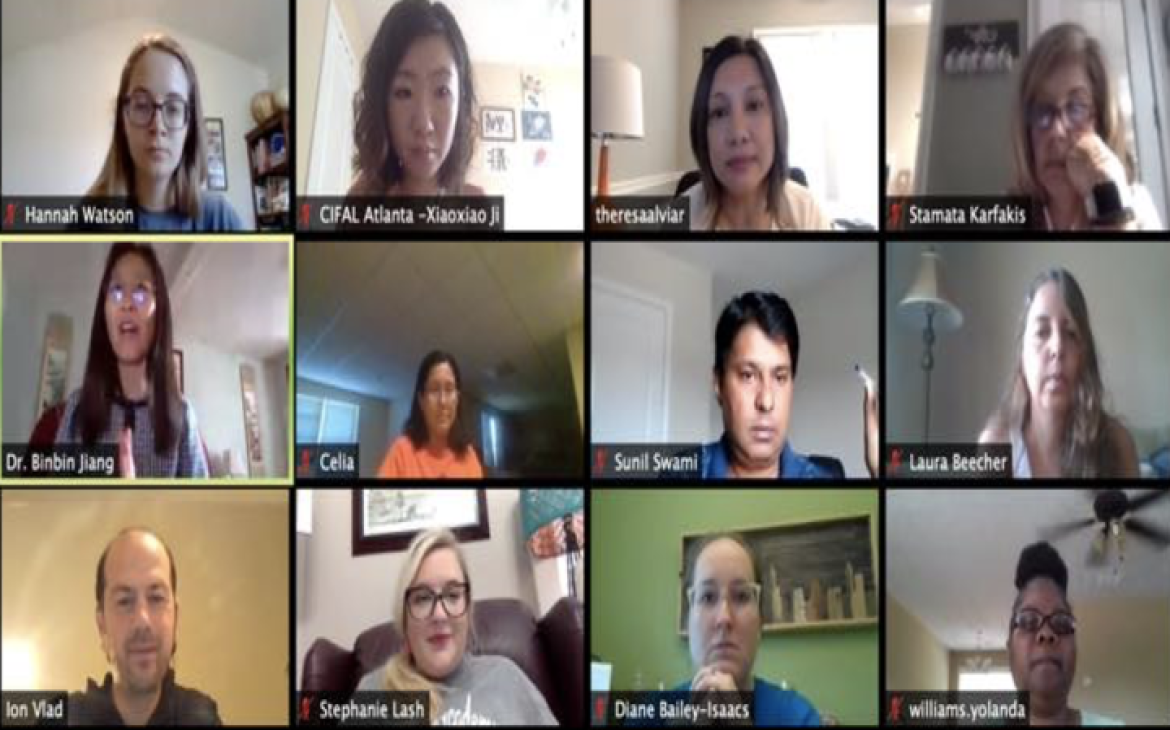 Speakers at Sustainability and Human Rights Virtual Seminar