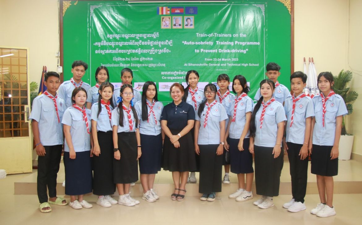 Cambodia’ Second Training of Trainers on the Autosobriety Training Programme to Prevent Drink-Driving 