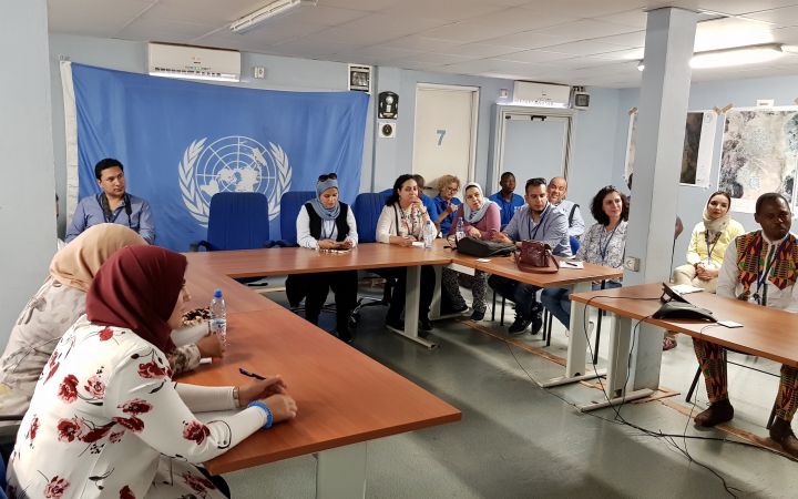 Peace operations simulation in Mali