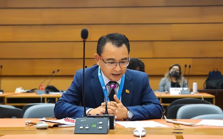 H.E. Mr. Tenzin Rondel Wangchuk, Ambassador and Permanent Representative of Bhutan to the United Nations Office in Geneva