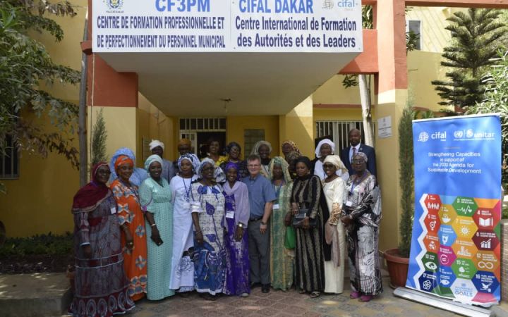 Participants of the seminar “Leadership and Human Development” in Dakar, Senegal.