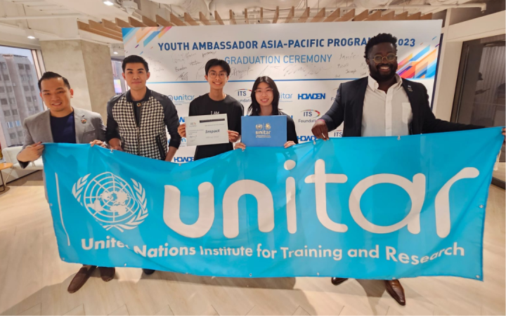 Participants of the 2023 UNITAR Youth Ambassador Asia Pacific Programme	