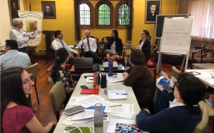 Final negotiation including the different groups