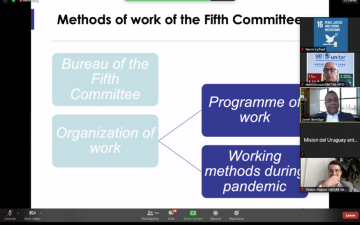 Mr. Lionelito Berridge's Presentation