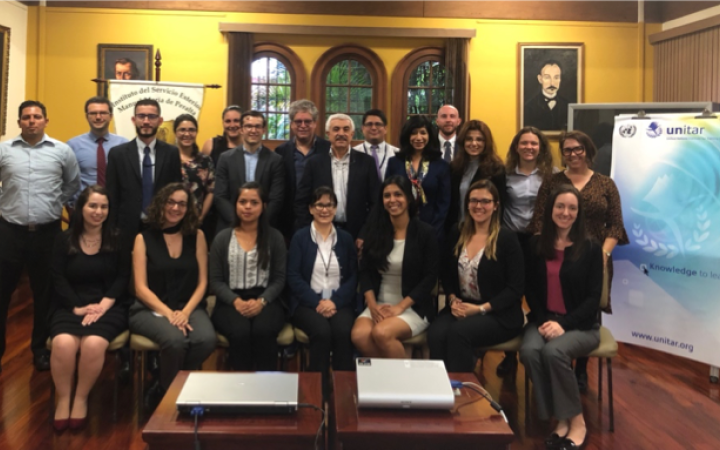 Participants at the end of the workshop.