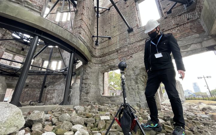 360-degree Photography at the Atomic Bomb Dome