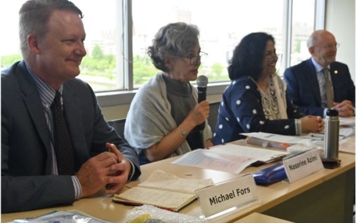 Afghanistan Fellowship: Book Launch & UNITAR Hiroshima Office 20th Anniversary Roundtable held in Hiroshima