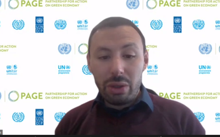 monsieur Ali BENRYANE, ONUDI, Coordonnateur de PAGE Maroc