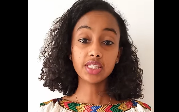 Amen Sime Tadesse, a participant